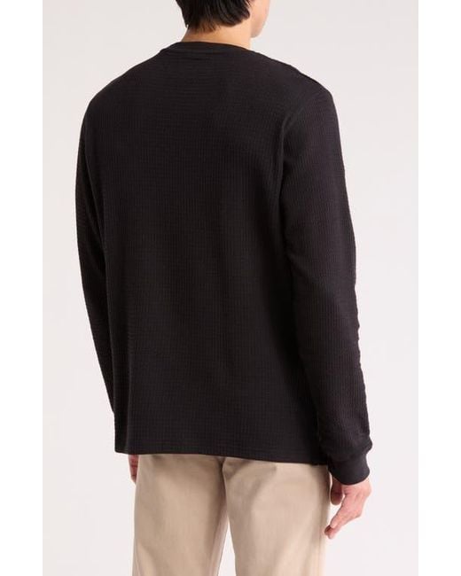 James Campbell Black Pione Pullover for men