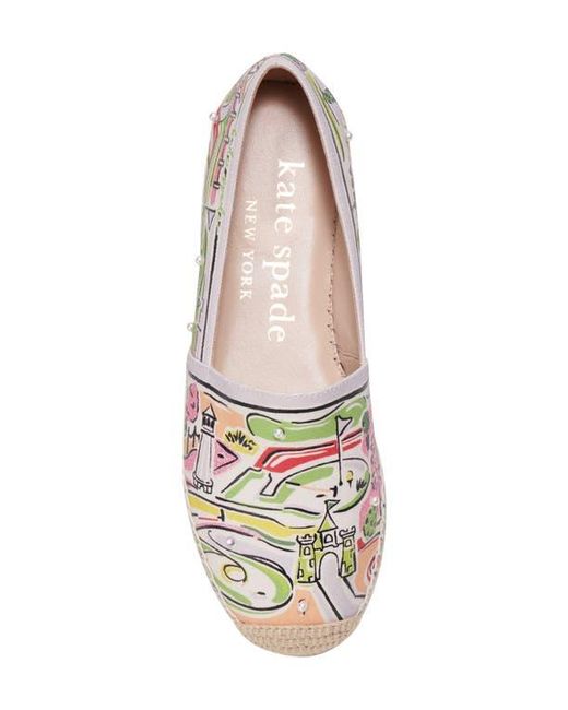 Kate Spade White Putt Putt Espadrille