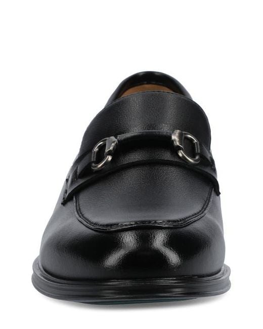 Vance Co. Black Anthony Bit Loafer for men