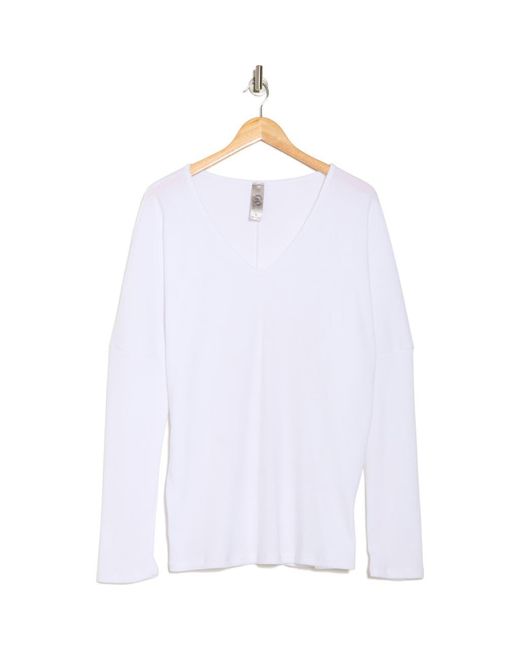 Go Couture White Dolman Sleeve Sweater