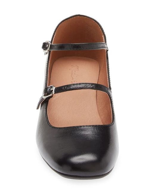 Madewell Brown The Nettie Heeled Mary Jane