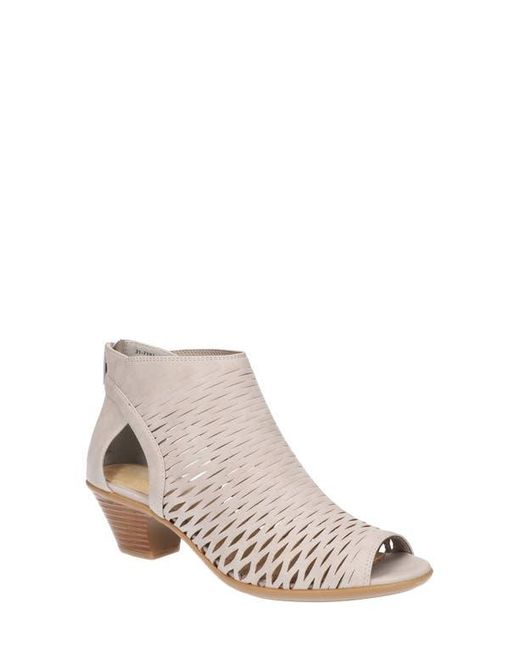 Easy Street Natural Sunrise Cutout Bootie Sandal