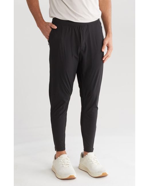 Kenneth Cole Black Active Tech Stretch Joggers for men