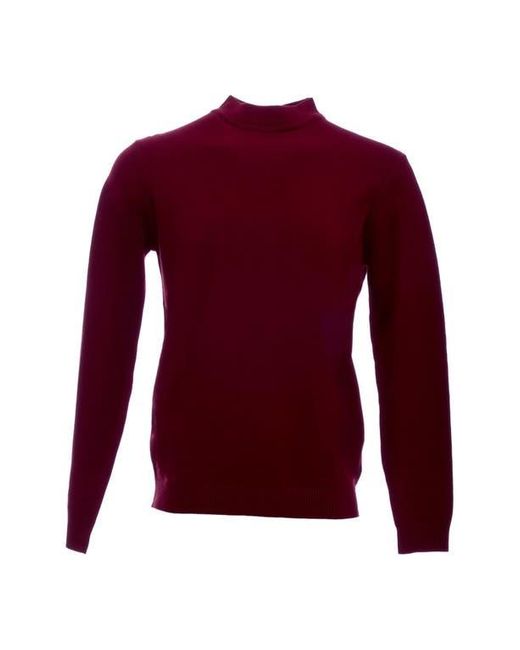 Xray Jeans Red Core Mock Neck Knit Sweater for men