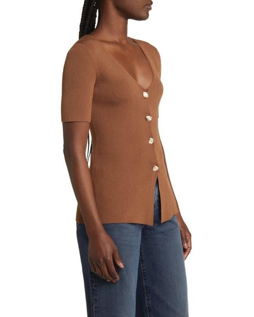 Rails Blue Arden Rib Cardigan