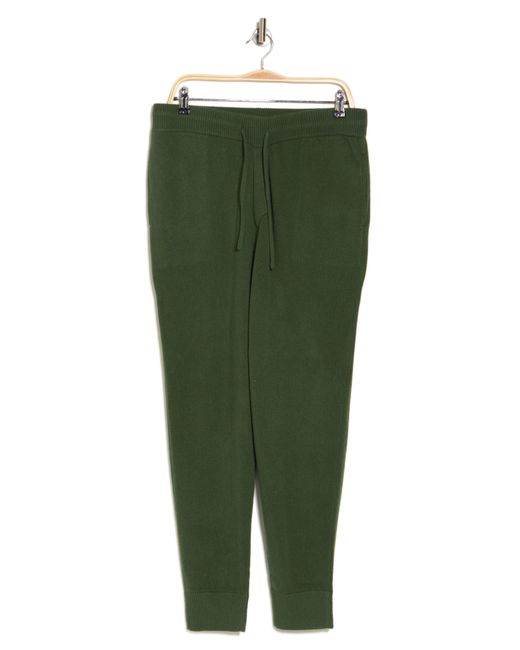 Onia Green Cashmere Joggers for men