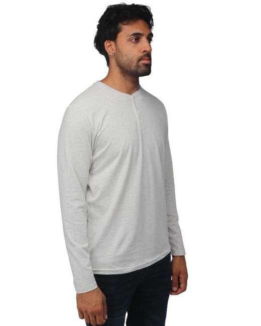 Xray Jeans Gray Long Sleeve Henley for men