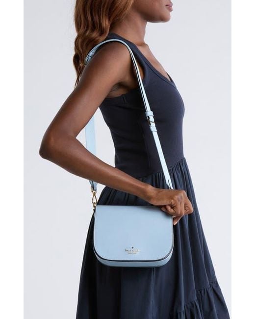 【Kate Spade】Madison Saffiano Leather Saddle Bag ◆国内発送 kss-october-23-