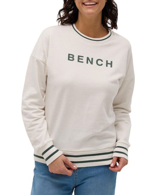 Bench Gray Joi Logo Sweatshirt