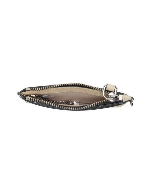 Marc Jacobs Natural Bold Slg Top Zip Wristlet