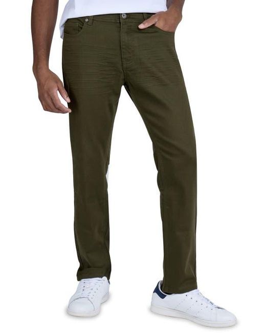Xray Jeans Green Classic Twill Skinny Jeans for men