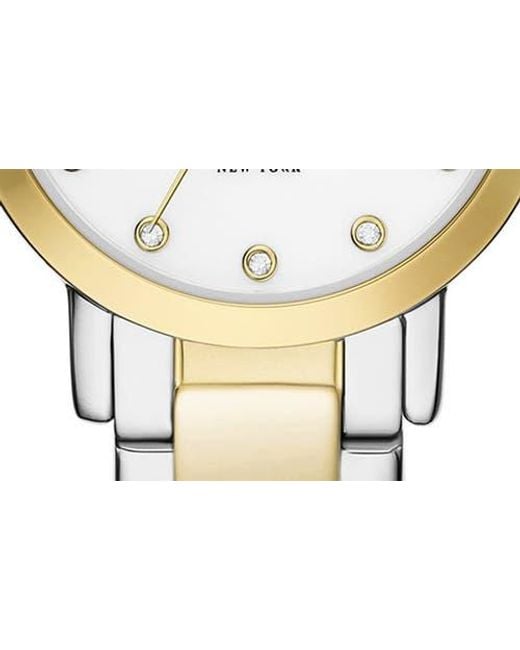 Kate Spade Gramercy Three-hand Two-tone Watch 25mm in  display picture 2