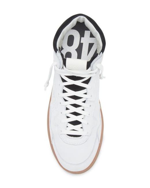 P448 White Vert Mid Sneaker for men