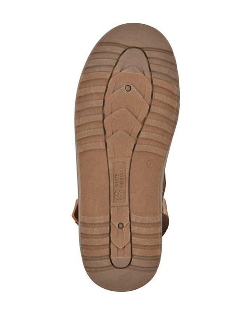 White Mountain Brown Icebound Slingback Clog