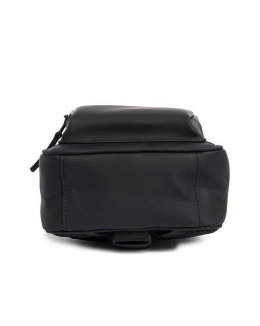 Rains Black Mini Book Daypack