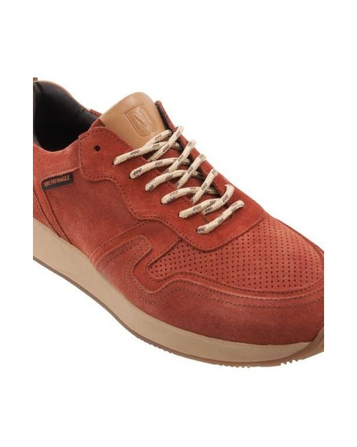 Bruno Magli Red Capri Sneaker for men