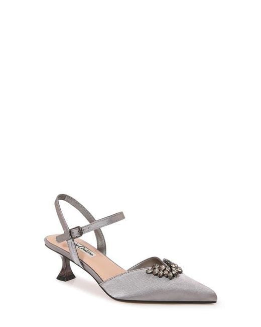 Lady Couture Gray Classy Pointed Toe Pump