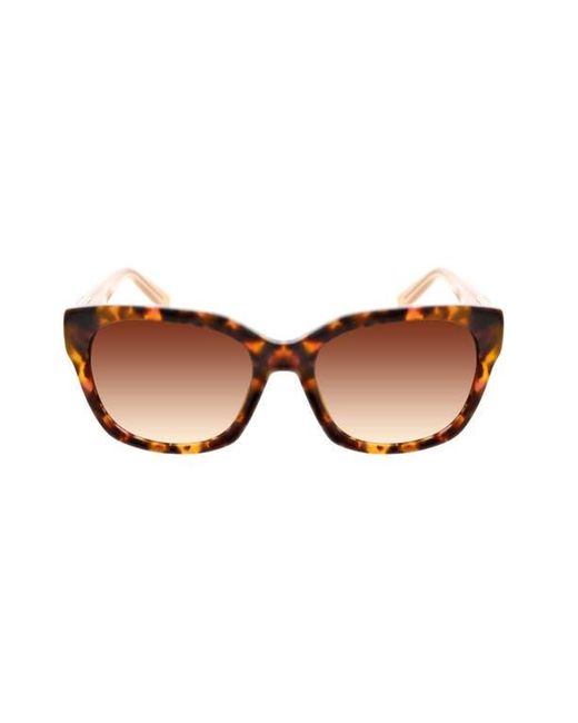 Oscar de la Renta Black Sunglasses with Brown Gradient Lenses Oscar de la Renta - Oscar 1323 Sunglasses for Women – ModaFrames main image 3