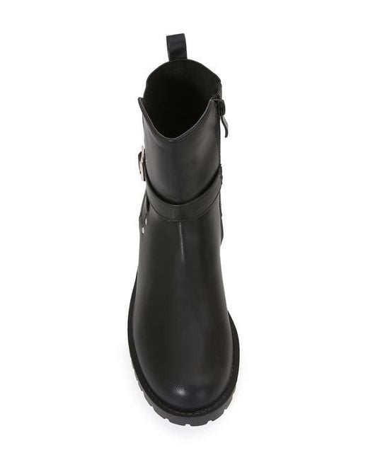 BERNESS Black Lug Sole Bootie