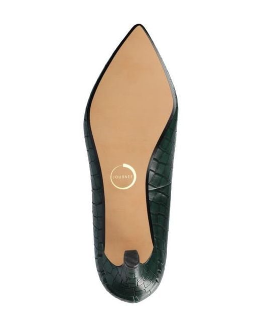 Journee Collection Multicolor Scylee Pump