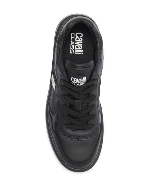 Roberto Cavalli Black Gab Sneaker for men