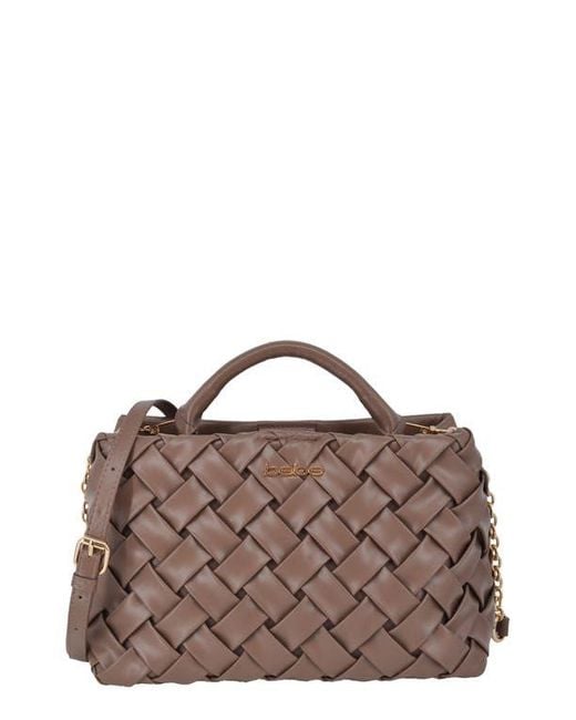 Bebe Brown Luca Mini Satchel