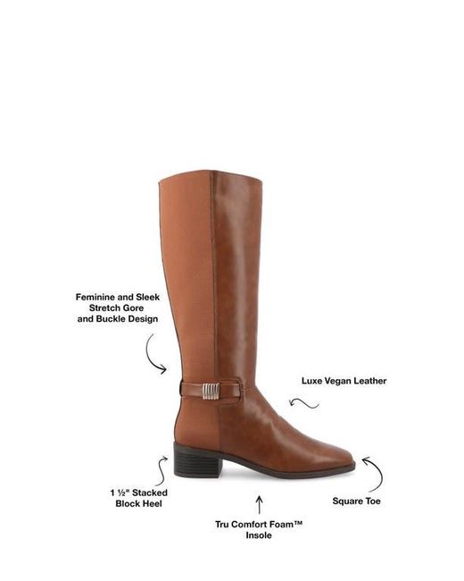 Journee Collection Brown Londyn Boot