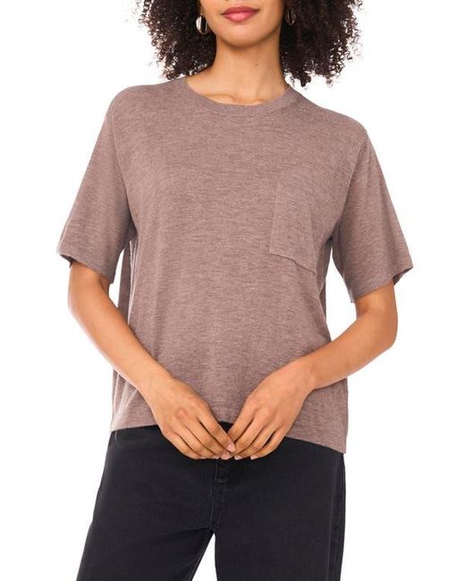 Halogen® Gray Pocket T-Shirt