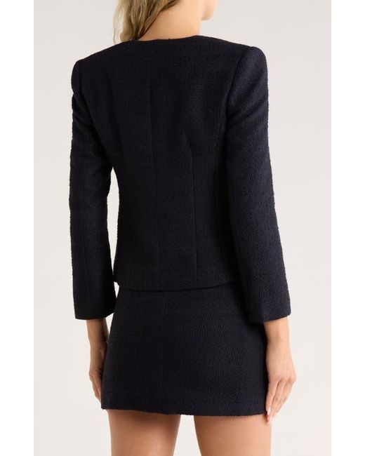 A.L.C. Blue Luca Tweed Jacket