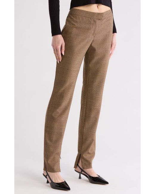 Rag & Bone Brown Rebecca Plaid Pants