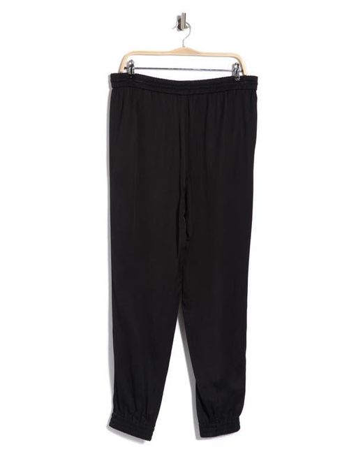Longchamp Black Drawstring Jogger Pants