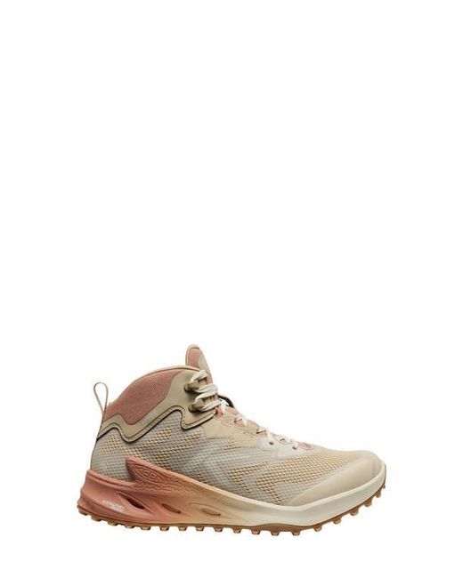 Keen White Zionic Nxt Waterproof Mid Hiking Boot