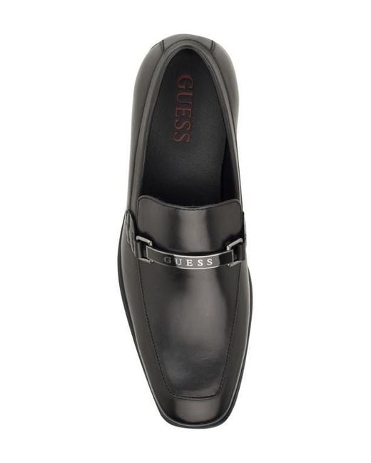 Guess Mocassini Hisoko Uomo, Nero 001., 41.5 EU