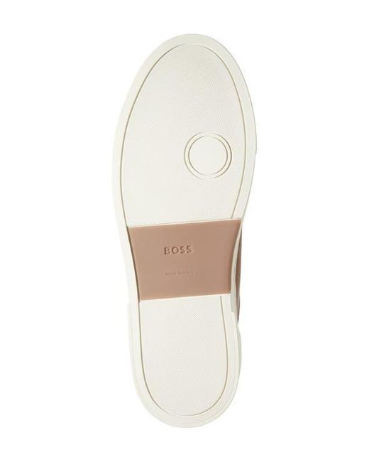 Boss Brown Gary Low Top Sneaker for men