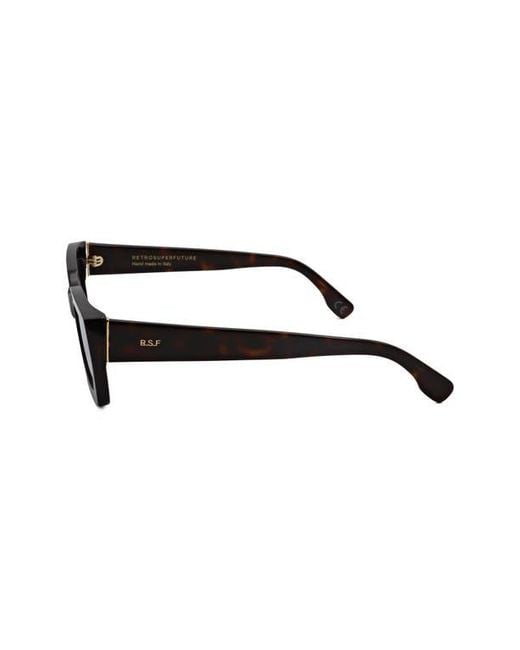 Retrosuperfuture Brown 52Mm Special Square Sunglasses