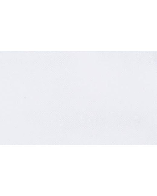 Duchamp White Solid Slim Fit Dress Shirt for men