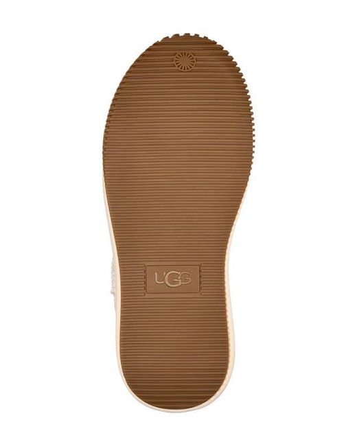 Ugg White Ez-Duzzit Platform Sneaker