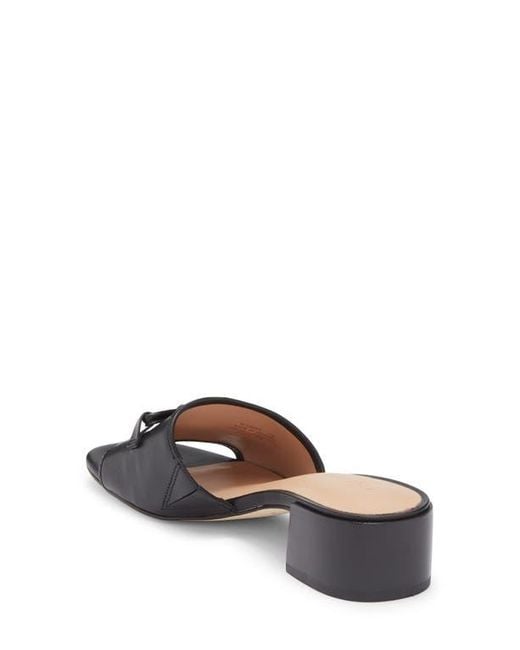 Cole Haan Black Cailyn Bow Slide Sandal