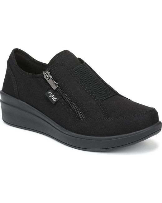Ryka Black Lounge Zip Shoe