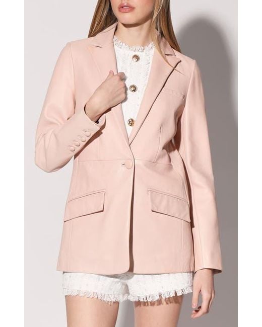 Walter Baker Pink Mia Jacket