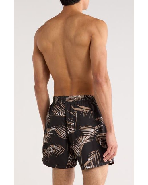 Boss Black Piranha Swim Trunks for men
