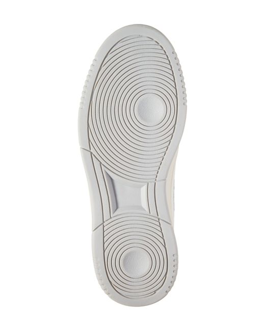 Roberto Cavalli White Low Top Perforated Sneaker
