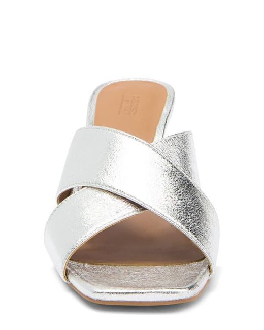 Nordstrom Rack White Lauren Slide Sandal