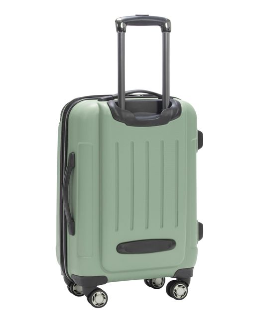 Kenneth Cole Green Renegade 20-inch Lightweight Hardside Expandable Spinner Carry-on Luggage