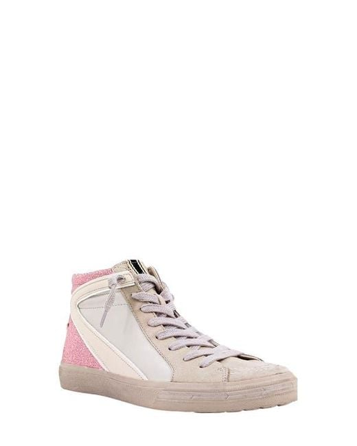 Shu Shop White Rooney High-Top Sneaker