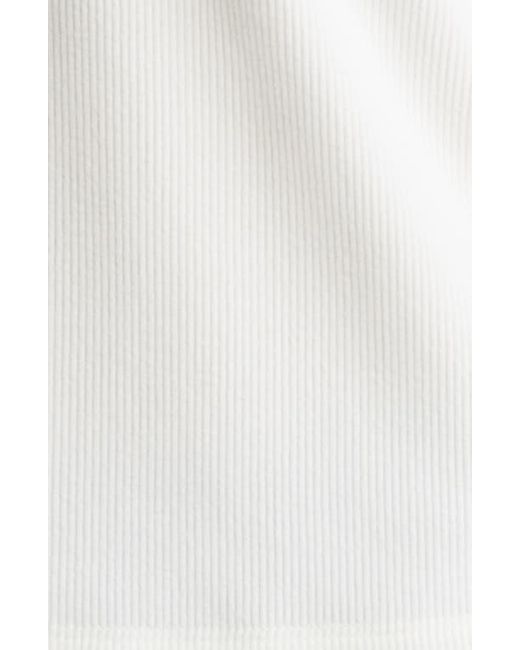Wit & Wisdom White Split Neck Top