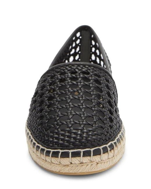 Stuart Weitzman Black Freya Espadrille
