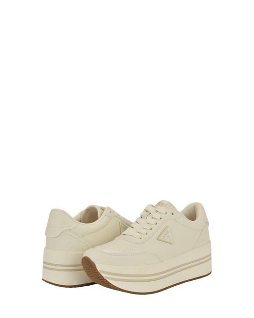 Guess White Carson Sneaker