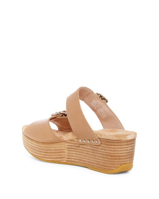 Dansko Selma Wedge Sandal in Natural Lyst