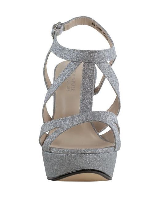 Touch Ups Gray Marley Platform Sandal